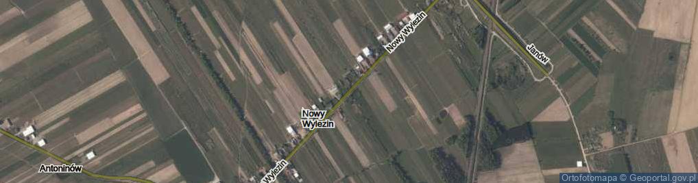 Zdjęcie satelitarne Nowy Wylezin ul.